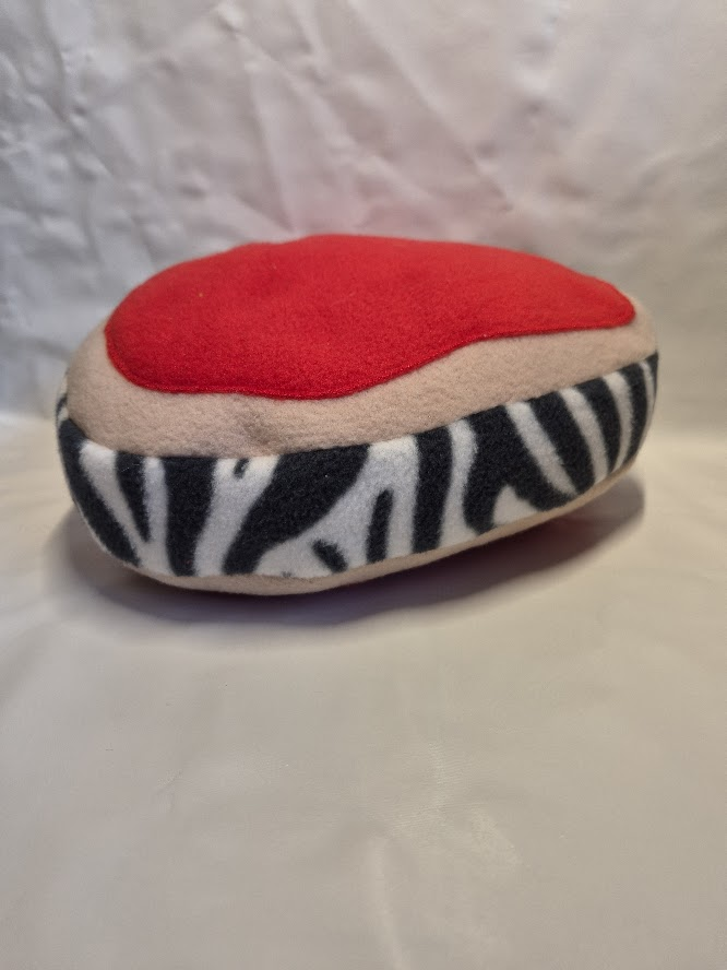'Zebra' Steak prop for fursuits
