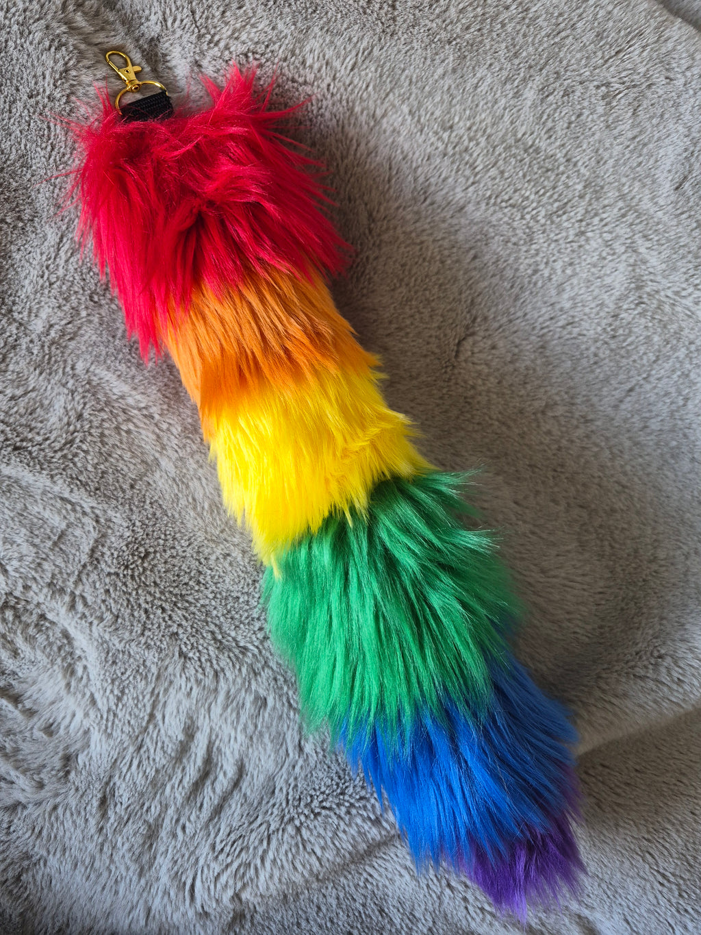 Pride clip on tail