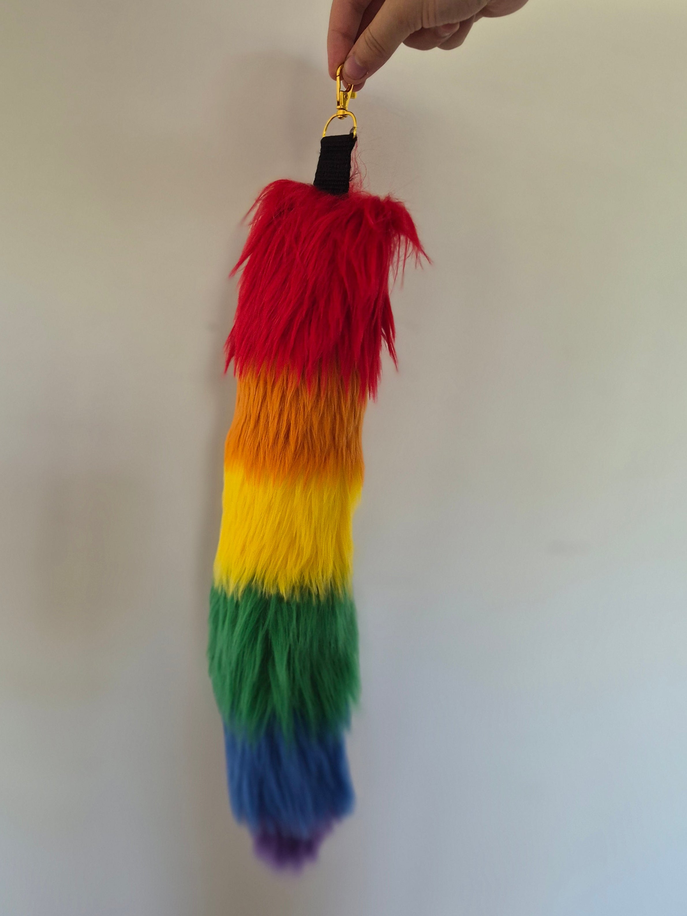 Pride clip on tail