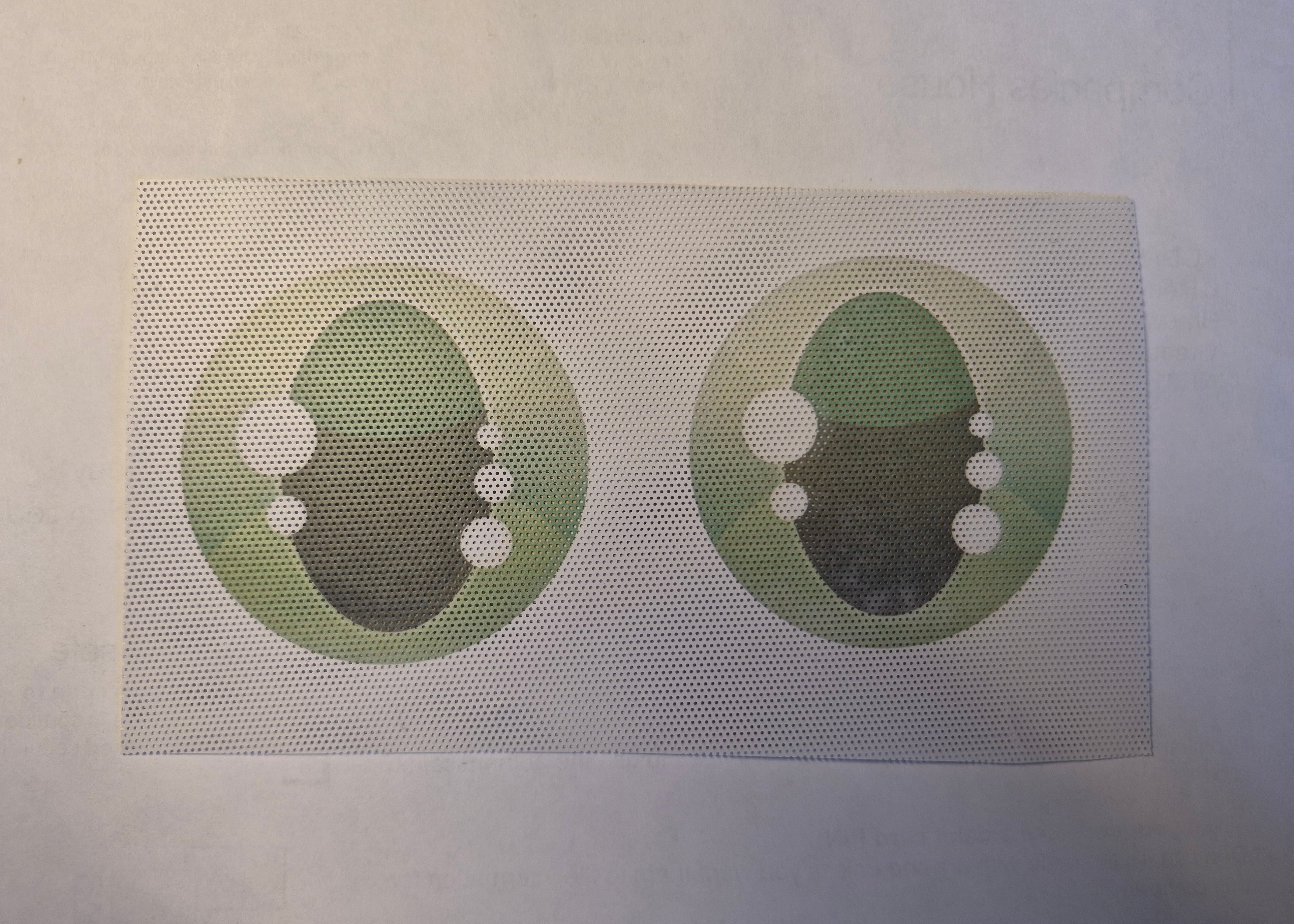 Fursuit sublimated eyes